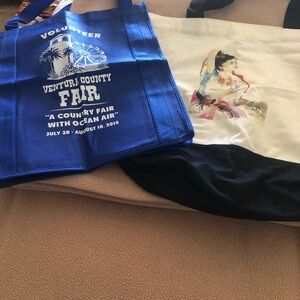 Ventura Cty.  Brand New  Volunteer Tote Bag & Used Camarillo Fiesta & Street Fai